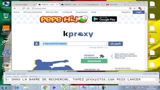 kproxy revient en puissance INTERNET 100 GRATUIT PCPHONE [upl. by Judas]