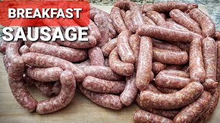 How To Make Your Own Sausage At Home  Breakfast Sausage Recipe [upl. by Huberto909]