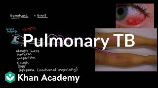 Pulmonary TB  Infectious diseases  NCLEXRN  Khan Academy [upl. by Anthiathia765]