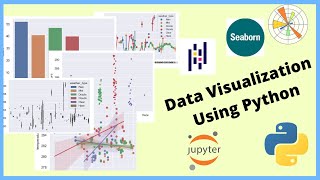 Data Visualization using Python on Jupyter Notebook [upl. by Ardnnaed]