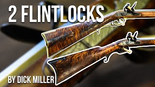 Two BEAUTIFUL Flintlocks from Richard Miller  NMLRA Gunmakers Hall [upl. by Docilu42]