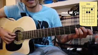 COMO TOCAR NUESTRO JURAMENTO DE JULIO JARAMILLO EN GUITARRA  TUTORIAL [upl. by Frederich]