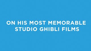 Interview with Studio Ghibli CoFounder Toshio Suzuki  Memorable Moments with Ghibli Films [upl. by Ajad]