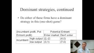 Game Theory  Dominant and Dominated Strategies [upl. by Nima]