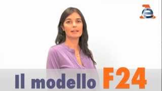 Il modello F24 [upl. by Aleirbag]