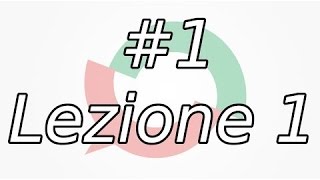 Lezione 1  Imparare lInglese [upl. by Theone]