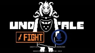 UNDERTALE Asriel Dreemurr Fight Download SAVE FILE [upl. by Naasar]