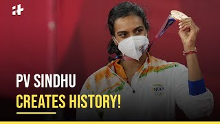 India At Tokyo Olympics 2021 PV Sindhu Wins Bronze Medal [upl. by Norrek]