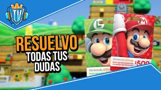 TARJETAS DE NINTENDO ESHOP  ¿Dónde Comprarlas y Cómo Funcionan [upl. by Shelby]