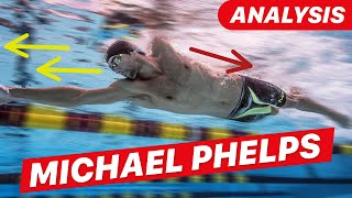 Michael Phelps Freestyle Stroke Analysis [upl. by Enail]