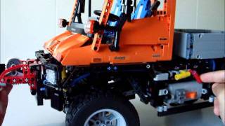 LEGO 8110  Unimog U400 Video Review [upl. by Pinkham489]