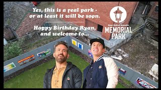 Wrexham council break silence on Ryan Reynolds Memorial Park [upl. by Lezti]