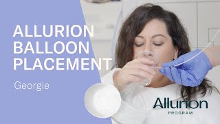 Georgies Allurion Gastric Balloon Placement [upl. by Ylrevaw821]