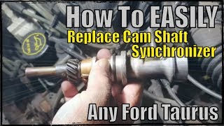 How to EASILY Replace Cam Shaft Synchronizer on ANY Ford Taurus [upl. by Lyndel778]