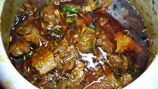 Simple Mutton Curry  Mutton Meat  Mutton Curry Recipe  Mutton Jhol [upl. by Icats]