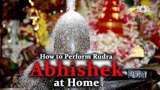 How To Perform Rudra Abhishek At Home  Neeta Singhal [upl. by Nossah]