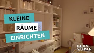 Living Kleine Räume einrichten – Mit diesen Tipps klappt es [upl. by Gut]