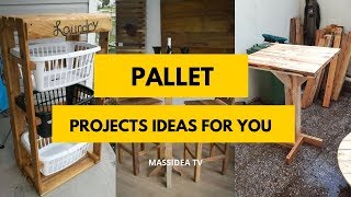 50 Awesome Pallet Projects Ideas You Can Make It [upl. by Stafani273]