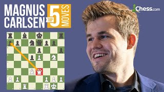 Magnus Carlsen invents an opening  Chessable Masters [upl. by Leisha]