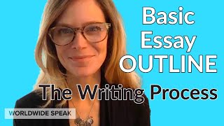 Basic Essay Outline  The Writing Process [upl. by Rokach]