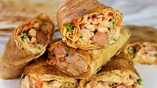 HOW TO MAKE PERFECT SHAWARMA  CHICKEN SHAWARMA  SISI JEMIMAH [upl. by Stuckey]