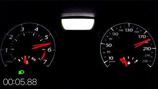 Renault Megane 16 16V  Acceleration 0190 TOP SPEED [upl. by Ellennej]