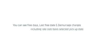 Online Demurrage amp Detention Visibility Rates [upl. by Nightingale]