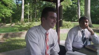 Christian Talks to Two Mormon Elders Part 1 [upl. by Norine]