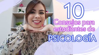 10 CONSEJOS PARA ESTUDIANTES DE PSICOLOGÍA  PSICÓLOGA AMBAR RAMÍREZ [upl. by Lopez]