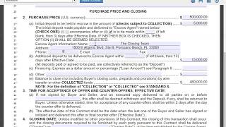 Purchase and Sales Contract 101  Writing the As Is Contract [upl. by Notneb817]