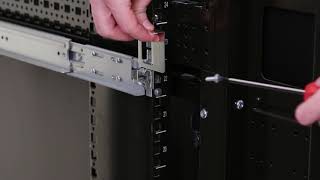 DellEMC PowerEdge R740XD2 Install into Data Center Rack [upl. by Diantha943]