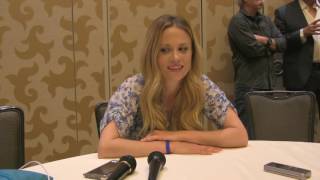 Claire Coffee talks GRIMM season 6  SDCC 2016 [upl. by Anirtik]