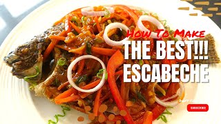 Escabecheng Isda l Fish Escabeche  Filipino Cuisine  Cooking Philippines [upl. by Colver]