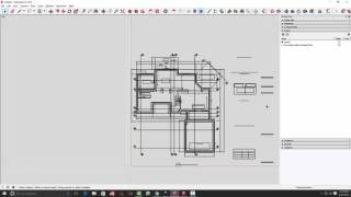 Part 1 Converting PDF drawings for use in SketchUp [upl. by Alolomo]