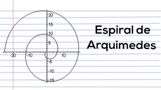 Desenho Técnico 3161  Espiral de Arquimedes [upl. by Dagney535]