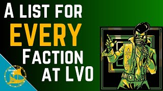 The BEST lists from each faction at LVO [upl. by Killian]