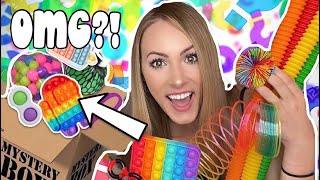 UNBOXING 100 MYSTERY FIDGETS SHOCKING 🤯😳 [upl. by Ilatfan]