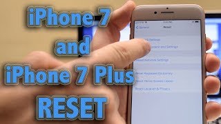 Hard Reset How to reset and erase iPhone 7 and 7 Plus Recovery Mode [upl. by Esdnil]