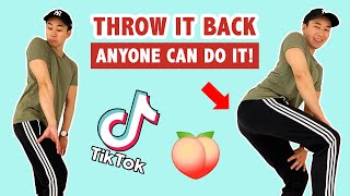 How To Throw It Back STEP BY STEP TUTORIAL  Popular Tik Tok Dance Move [upl. by Adnimra61]