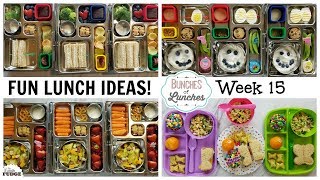 NEW LUNCHBOXES 🍎 Bunches of Lunches [upl. by Enialed]