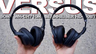 Sony WHCH710N Vs Sennheiser HD 450BT  200 ANC Headphones Compared [upl. by Llednohs85]