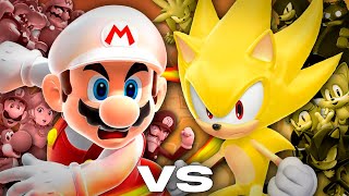 Mario vs Sonic 2 Épicas Batallas de Rap del Frikismo S2  Keyblade ft Varios Prod Vau Boy [upl. by Brigida]