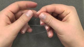 How to Tie a Surgeons Knot  a Simply Beads Club Tutorial [upl. by Deuno]