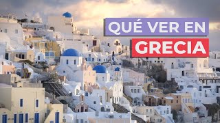 Qué ver en Grecia 🇬🇷  10 Lugares Imprescindibles [upl. by Witcher]