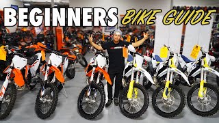 How to Choose the Right Dirt Bike For You  Ages 15 amp Up [upl. by Anelak354]