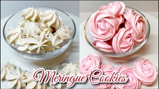 Meringue Cookies Easy Recipe [upl. by Ynnelg243]