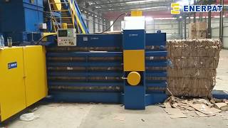 Automatic Horizontal Baler  Baling Press Machine HBA150110130 [upl. by Lema]