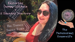 Exploring Casey Illinois and A Haunted Cemetery [upl. by Pubilis244]