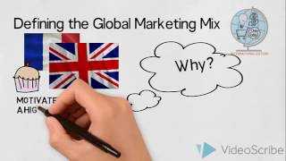 The Global Marketing Mix  Internationalisation  Global Marketing [upl. by Yrroc]