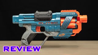 REVIEW Nerf Elite 20 Commander RD6  The New Spectre [upl. by Harness]